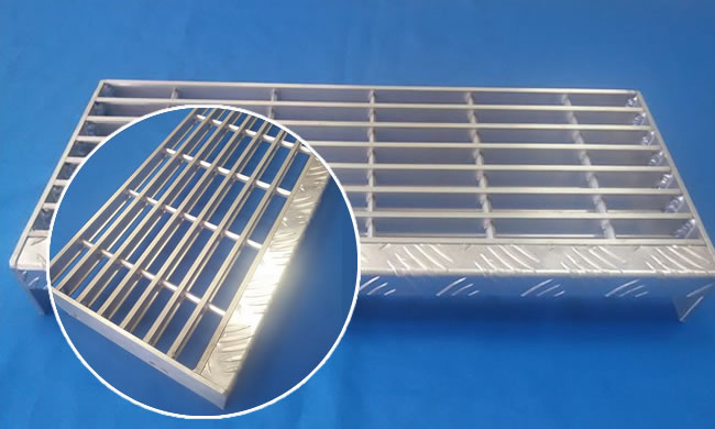 Aluminum Bar Grating Panels Used for Stair Ladders