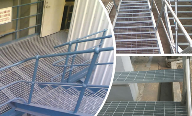 Hot Dipped Galvanized Floor Grate Ladders