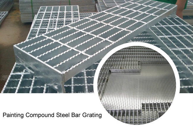 Gratings with Diamond Checkered Plate Surface