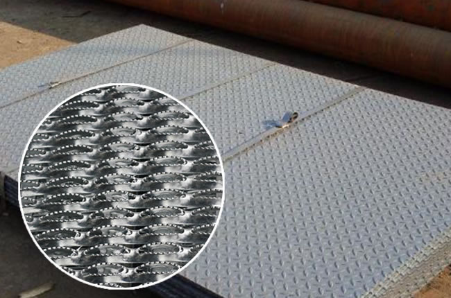 Checkered Plate Anti-Skidding Surface Plate for Compound Grates