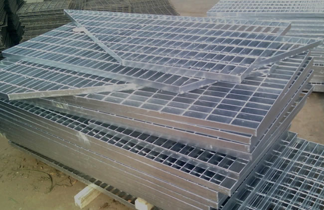 Hot Dipped Zinc Plated Grating Sheet Structure